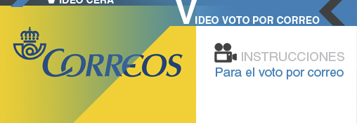 Video voto por correo. Instrucciones para el voto por correo